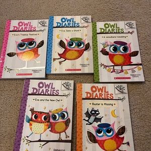 Owl Diaries: books 1,2,3,4,6. No book 5.